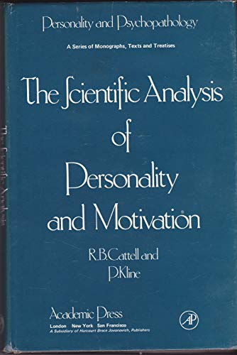 Book The Scientific Analysis of Personality and Motivation free