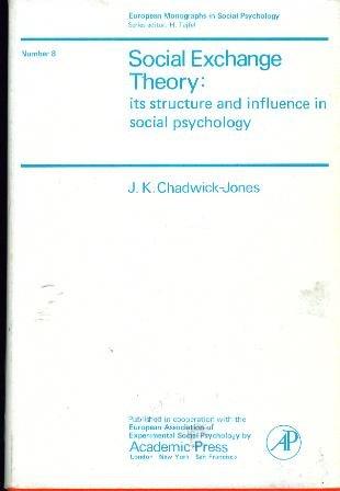 Book Social Exchange Theory: Its Structure and Influence in Social Psychology. free
