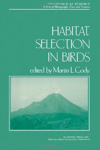 Book Habitat Selection in Birds (Physiological Ecology) free