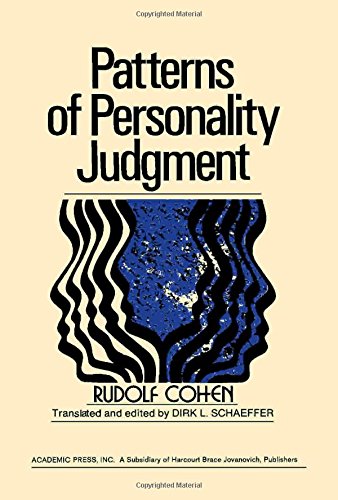 Book Patterns of personality judgment free