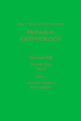 Book Methods In Enzymology, Volume 21: Nucleic Acids, Part D free
