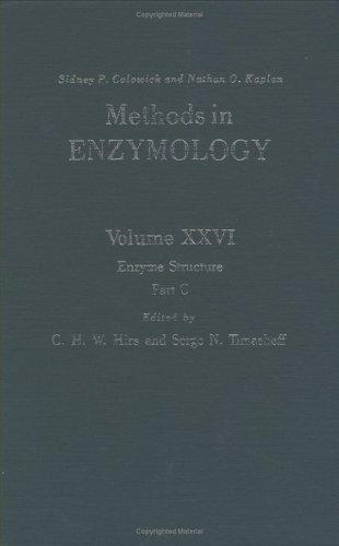 Book Enzyme Structure, Part C (Volume 26) (Methods in Enzymology, Volume 26) free