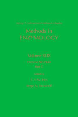 Book Methods in Enzymology, Vol. 49: Enzyme Structure, Part G (Volume 49) free