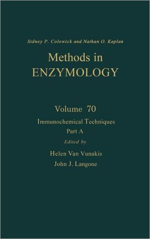 Book Immunochemical Techniques, Part A (Volume 70) (Methods in Enzymology, Volume 70) free