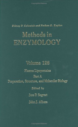 Book Plasma Lipoproteins, Part A: Preparation, Structure, and Molecular Biology (Volume 128) (Methods in Enzymology, Volume 128) free