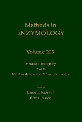 Book Metallobiochemistry, Part B: Metallothionein And Related Molecules, Volume 205 (methods In Enzymology) free