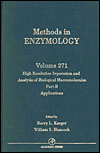Book High Resolution Separation and Analysis of Biological Macromolecules, Part B: Applications (Volume 271) (Methods in Enzymology, Volume 271) free