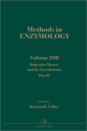 Book Molecular Motors and the Cytoskeleton, Part B (Volume 298) (Methods in Enzymology, Volume 298) free