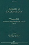 Book Sphingolipid Metabolism and Cell Signaling, Part A (Volume 311) (Methods in Enzymology, Volume 311) free