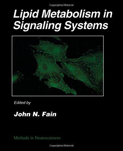 Book Lipid Metabolism in Signaling Systems, Volume 18 (Methods in Neurosciences) free