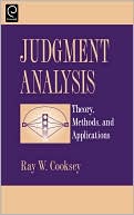 Book Judgment Analysis: Theory, Methods, and Applications (Economic Theory, Econometric, and) free