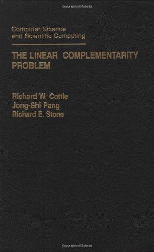 Book The Linear Complementarity Problem (Computer Science and Scientific Computing) free