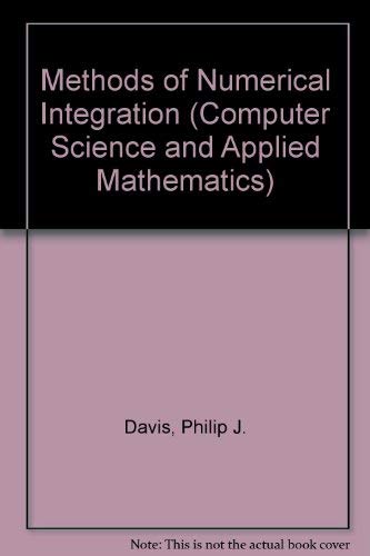Book Methods of numerical integration (Computer science and applied mathematics) free