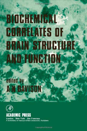 Book Biochemical correlates of brain structure and function free