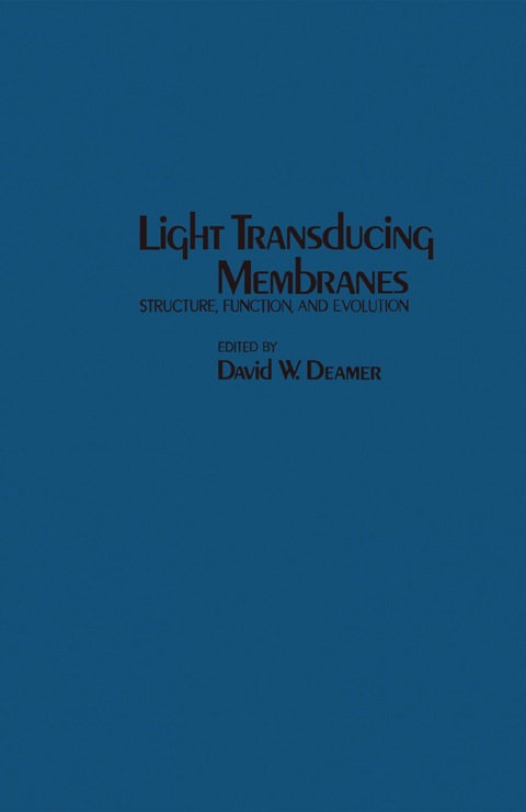 Book Light Transducing Membranes: Structure, Function, and Evolution free