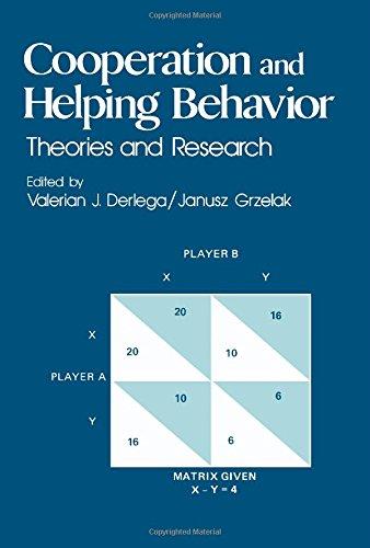 Book Cooperation and Helping Behavior: Theories and Research free
