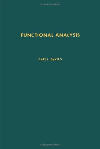 Book Functional Analysis (Pure and Applied Mathematics, Vol. 81) free