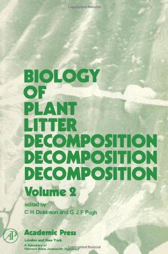 Book Biology of Plant Litter Decomposition Vol 2 free