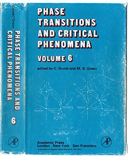 Book Phase Transitions and Critical Phenomena. Volume 6 free