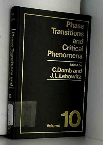 Book Phase Transitions And Critical Phenomena free