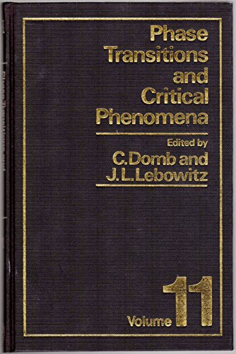 Book Phase Transitions And Critical Phenomena, Volume 11 free