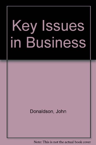 Book Key Issues in Business Ethics free