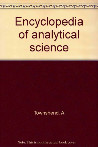 Book Encyclopedia Of Analytical Science - Vol 5 free
