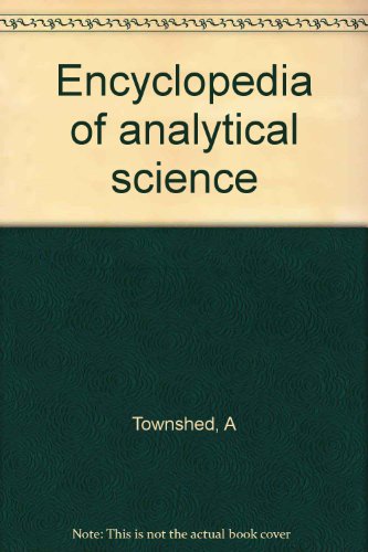 Book Encyclopedia Of Analytical Science free
