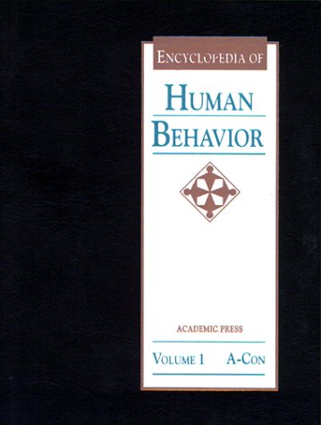 Book Encyclopedia of Human Behavior: 1 free