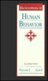 Book Encyclopedia of Human Behavior Volume 2 Cop-I free
