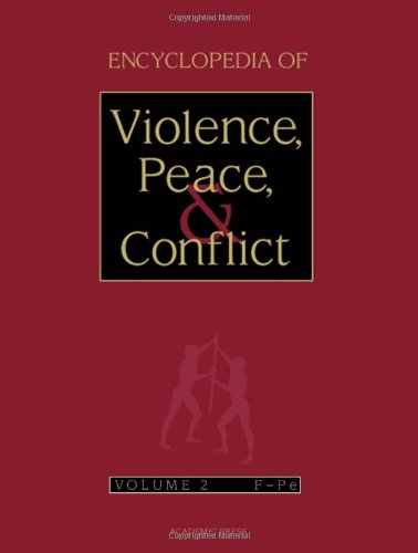 Book Encyclopedia of Violence, Peace, and Conflict (v. 1-3) free