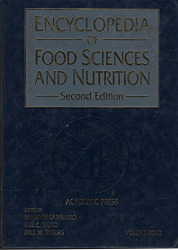 Book Encyclopedia Food Science Food Technology and Nutrition Volume 4 APL. free