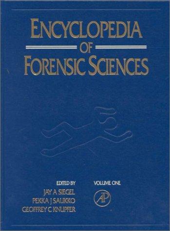 Book Encyclopedia of Forensic Sciences: Vol 1 free