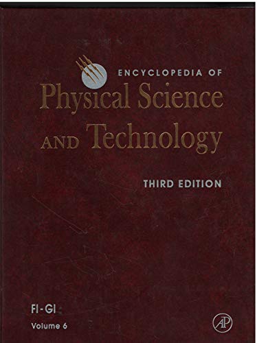 Book Encyclopedia of Physical Science and Technology, Volume 6, Third Edition free