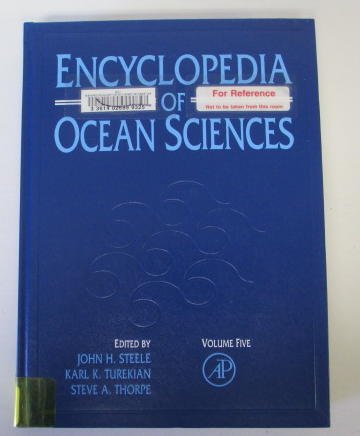 Book Encyclopedia Of Ocean Sciences: Vol 5 free