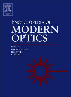 Book Encyclopedia of Modern Optics free