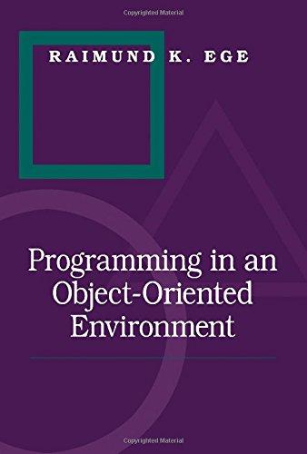 Book Programming in an object-oriented environment free