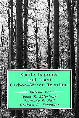 Book Stable Isotopes and Plant Carbon-Water Relations (Physiological Ecology) free