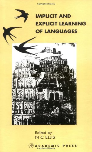 Book Implicit and Explicit Learning of Languages free