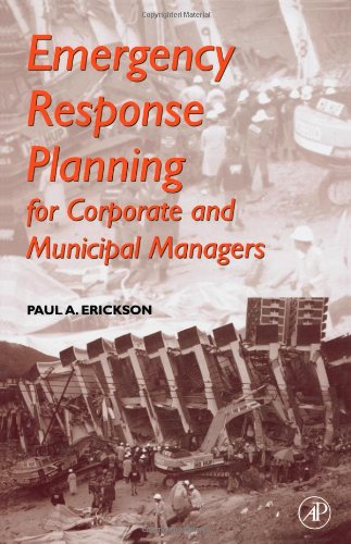 Book Emergency Response Planning: For Corporate and Municipal Managers free