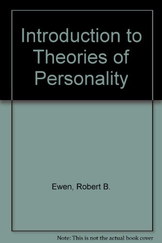 Book An introduction to theories of personality free