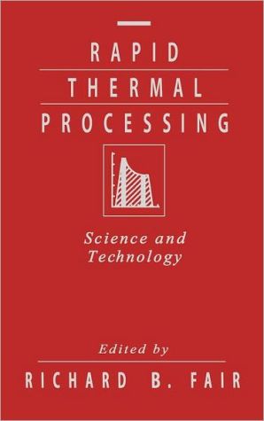 Book Rapid Thermal Processing: Science and Technology free