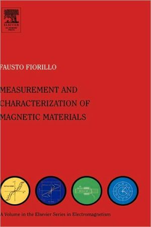 Book Characterization and Measurement of Magnetic Materials (Electromagnetism) free