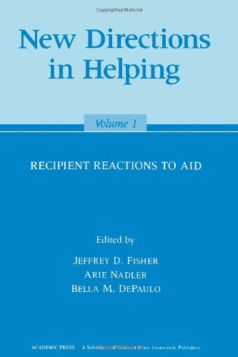 Book New Directions in Helping: Recipient Reactions to Aid free