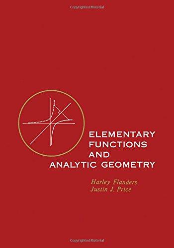 Book Elementary functions and analytic geometry free