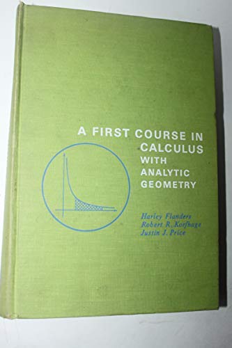 Book A first course in calculus with analytic geometry free