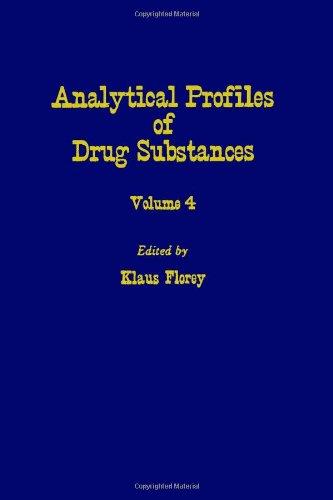 Book Analytical Profiles of Drug Substances: v. 4 (Academic Press rapid manuscript reproduction) free