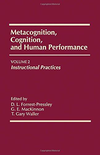 Book Metacognition, Cognition, And Human Performance: Instructional Practices free