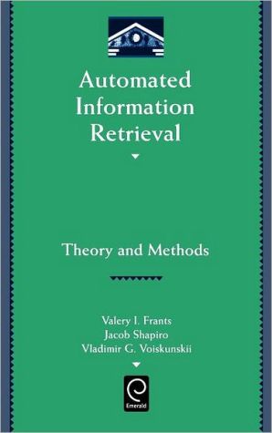 Book Automated Information Retrieval (Library and Information Science) (Library and Information Science) free