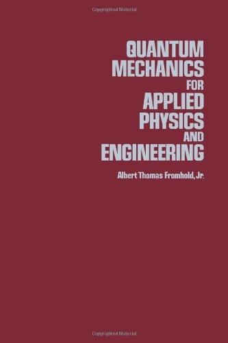 Book Quantum mechanics for applied physics and engineering free